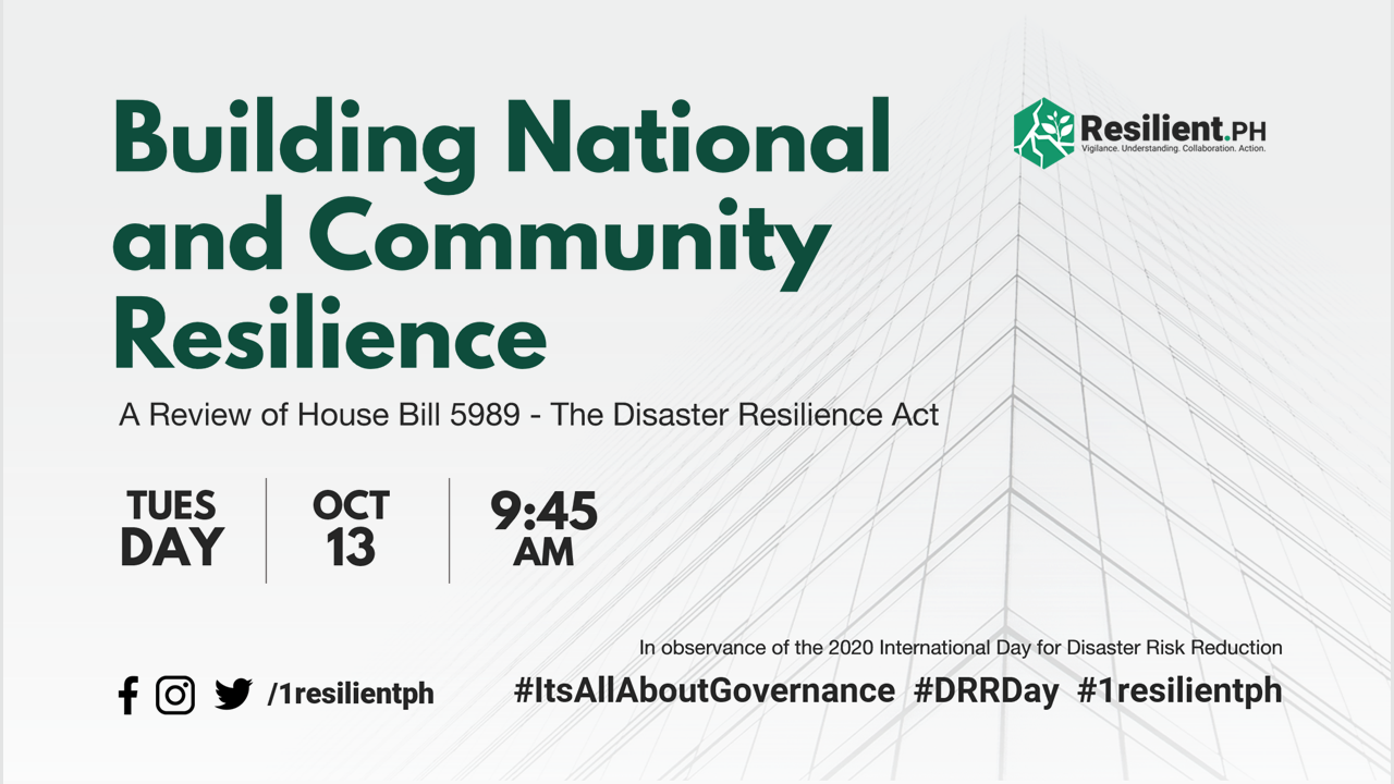 Building National and Community Resilience